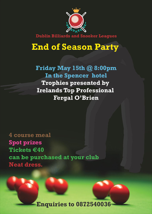 End Of Season Party 2015